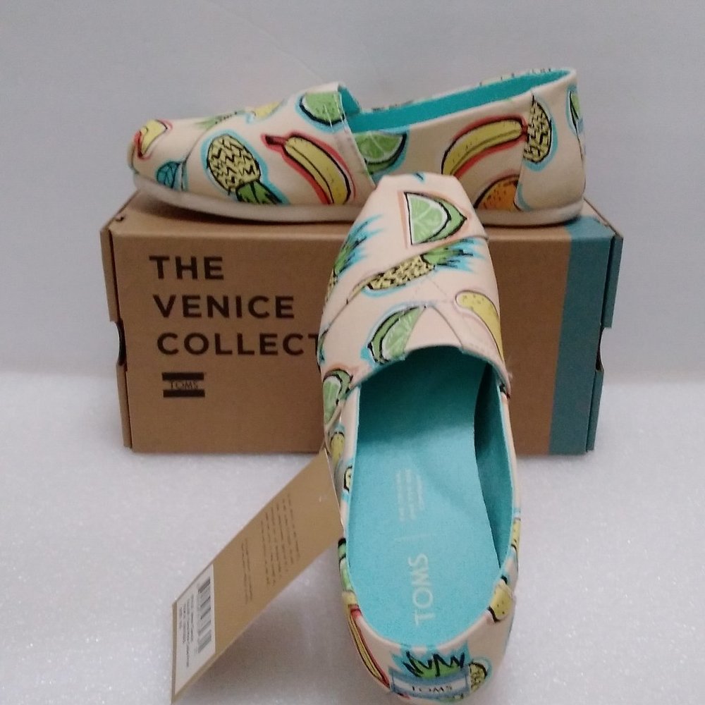 TOMS CLASSIC CORAL PINK CUBA SIZE-6.5  COD/88 - Picture 3 of 12